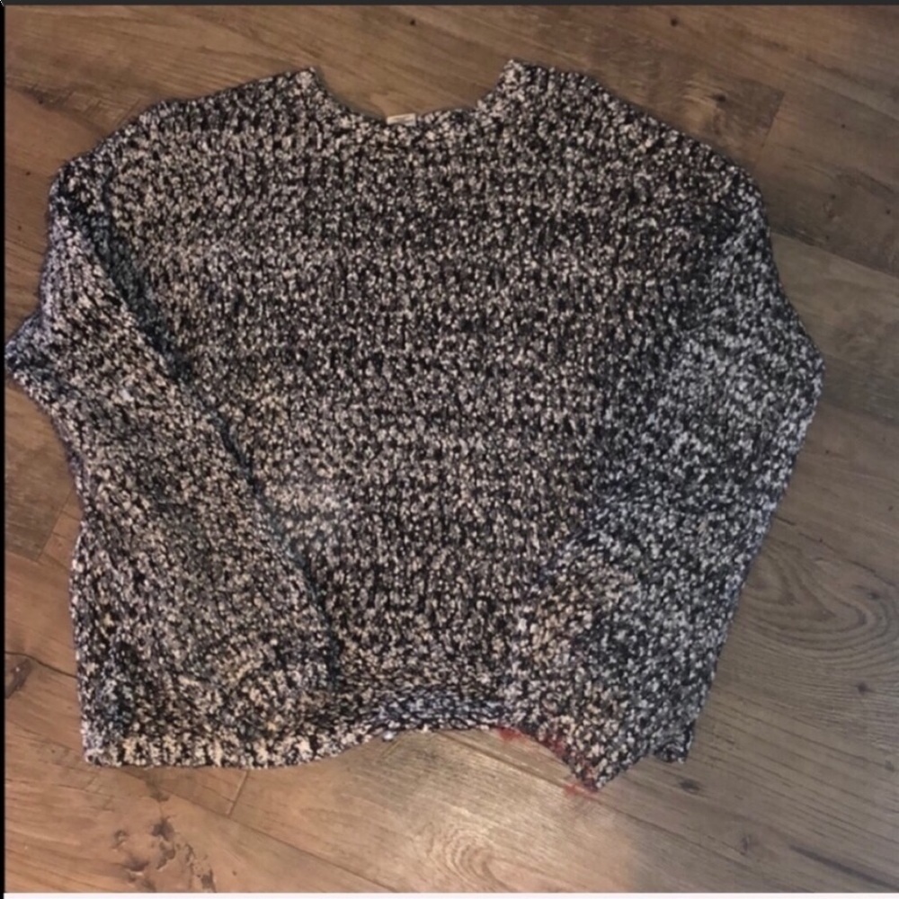 Yet Again Thick Knit Crew Neck Sweater Size M